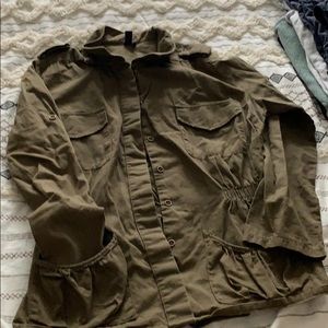 Utility cargo jacket